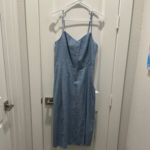 J. Crew Light Blue denim dress